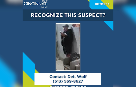 Cincinnati Police Seek Assistance in Identifying Suspect in Package Theft on Burnet Ave