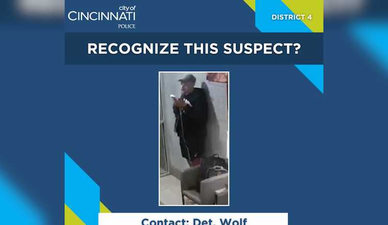 Cincinnati Police Seek Assistance in Identifying Suspect in Package Theft on Burnet Ave