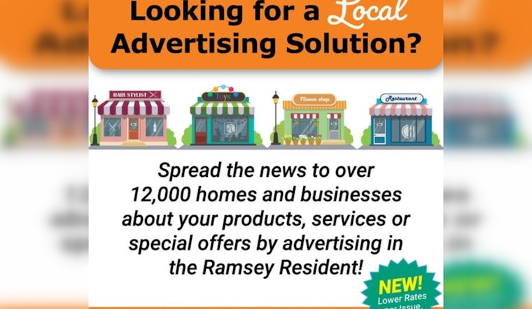 City of Ramsey Rolls Out Discounted Ad Rates to Boost Local Businesses in The Ramsey Resident