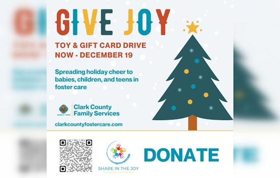 Clark County Family Services Spearheads 'GIVE JOY' Drive for Children in Foster Care This Holiday Season