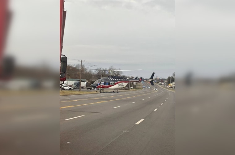 Clarksville Driver Airlifted to Nashville After Collision with Semi on Fort Campbell Blvd