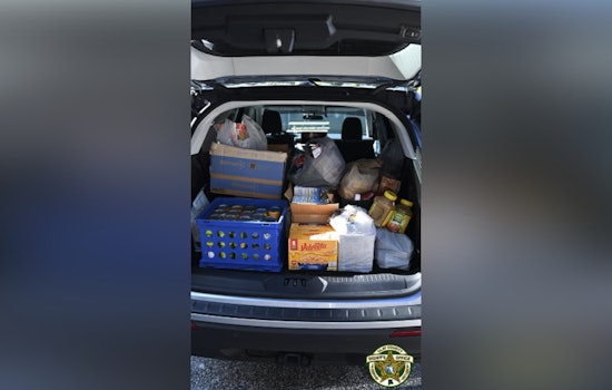 Clay County Sheriff's Deputies Deliver 497 Pounds of Food to Green Cove Springs Pantry Ahead of Thanksgiving