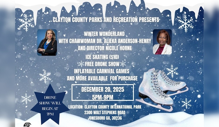 Clayton County Invites Community to Celebrate at Winter Wonderland Event on December 20th