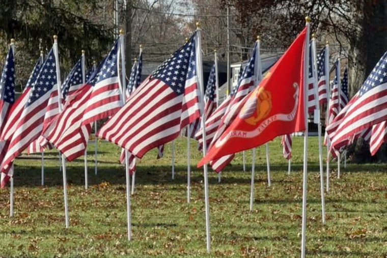 Clermont County Adorned with 400 Flags as Kiwanis Club Marks 5th Annual Fields of Honor Event