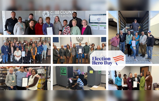 Cobb County Celebrates Unsung Heroes with Election Hero Day Proclamation