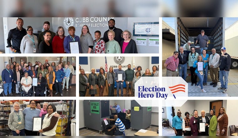 Cobb County Celebrates Unsung Heroes with Election Hero Day Proclamation