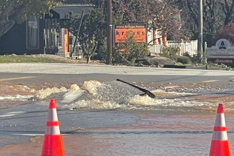 Cockeysville Hit by Lane Closures Due to Water Main Break at Shawan and York Roads