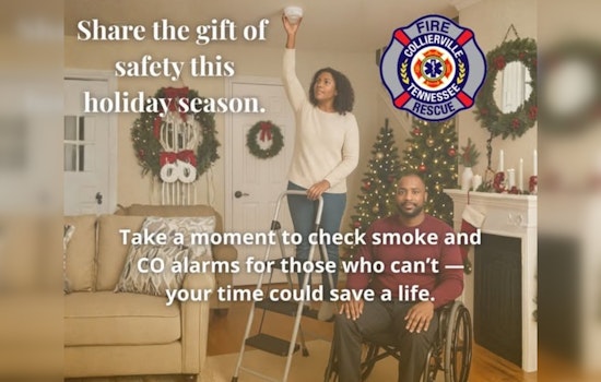 Collierville Fire & Rescue Promotes Safety During Holidays with 'Gift of Time' Community Initiative