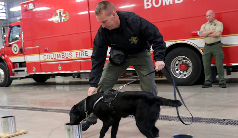 Columbus and East Cleveland Fire Departments Celebrate New K9 Arson Investigators' Graduation