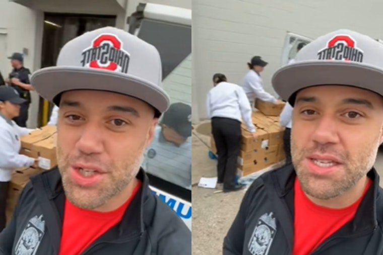 VIDEO: Columbus Division of Police Delivers Early Thanksgiving Joy with Annual Turkey Giveaway