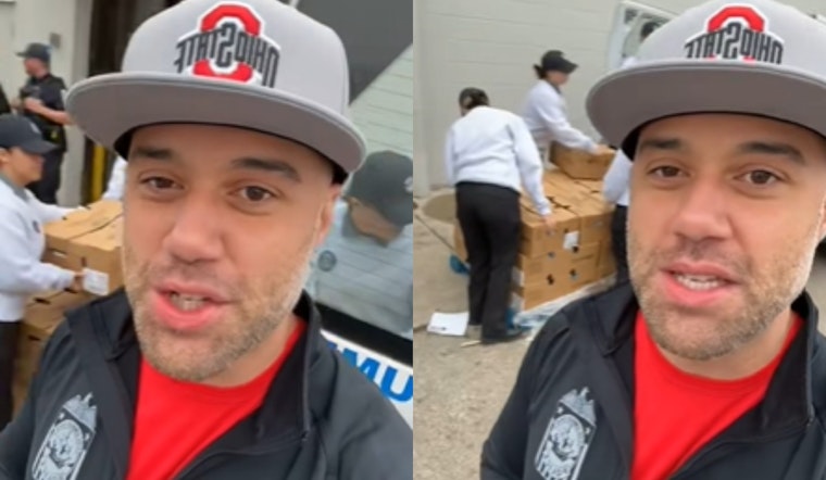 VIDEO: Columbus Division of Police Delivers Early Thanksgiving Joy with Annual Turkey Giveaway