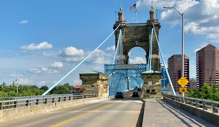 Commuters Diverted as Roebling Suspension Bridge Closes After Accident in Cincinnati