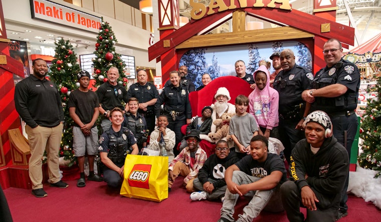 Concord Police Spread Holiday Cheer With Student Shopping Spree at Concord Mills Mall