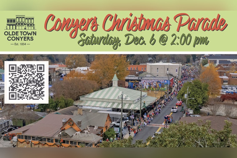 Conyers Gears Up for "Storybook Christmas" Parade with Over 70 Entries on December 6