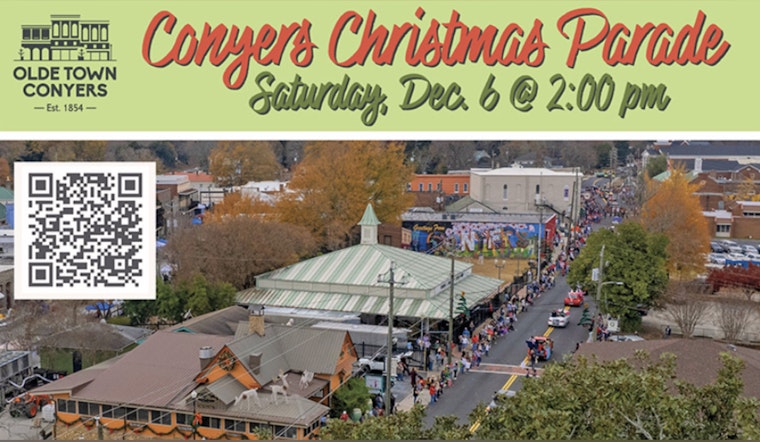 Conyers Gears Up for "Storybook Christmas" Parade with Over 70 Entries on December 6