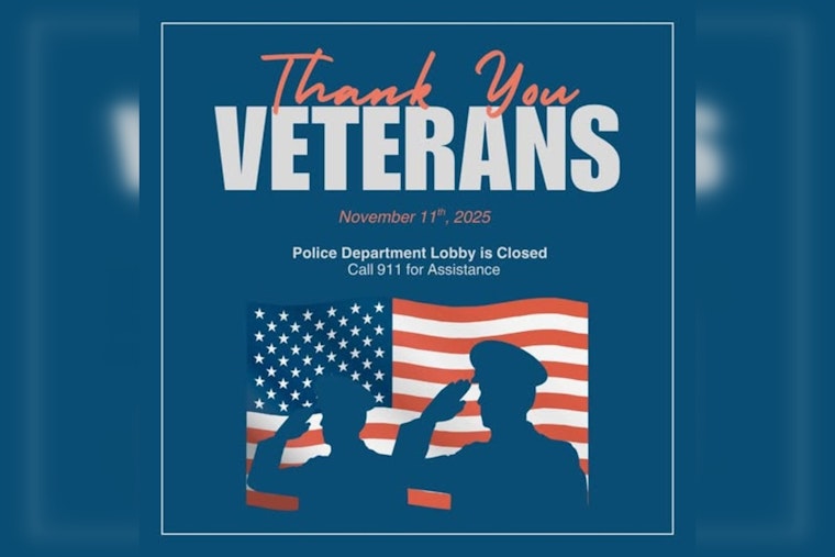 Coon Rapids Police Department Honors Veterans, Reminds Community of Uninterrupted Emergency Services on Veterans Day