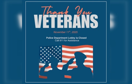 Coon Rapids Police Department Honors Veterans, Reminds Community of Uninterrupted Emergency Services on Veterans Day