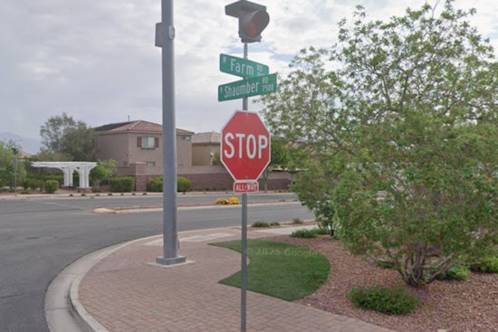 Crash Blocks Shaumber Road Near Grand Teton In Las Vegas