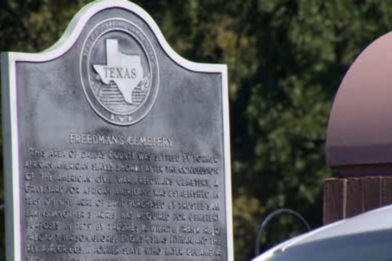 Dallas Police Identify Suspect in Theft of Historic Plaques from Freedman's Cemetery