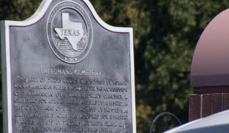 Dallas Police Identify Suspect in Theft of Historic Plaques from Freedman's Cemetery