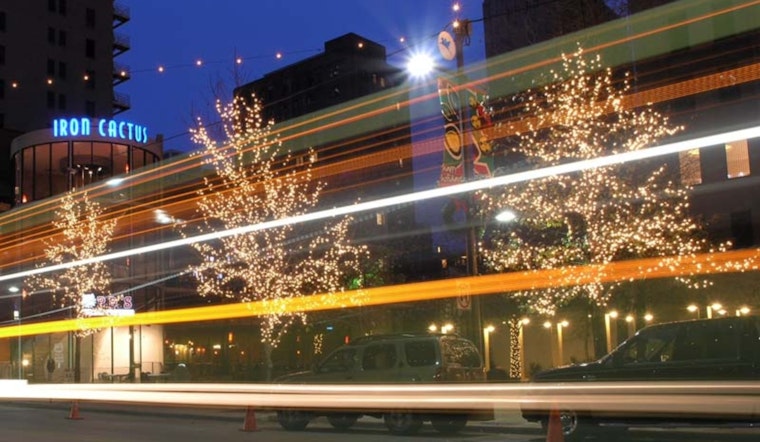 Dallas Romeo Freezes Downtown Sky With Flashy Drone Proposal
