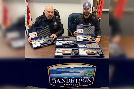 Dandridge Police Recover Stolen Colt Revolvers Valued at $8K, Officers Praised for 'Diligence and Teamwork'
