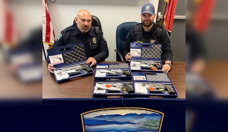 Dandridge Police Recover Stolen Colt Revolvers Valued at $8K, Officers Praised for 'Diligence and Teamwork'