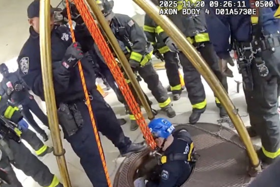 Daring Rescue in Washington Heights as First Responders Save Construction Worker After 30-Foot Manhole Fall