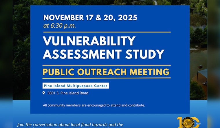 Davie Residents Invited to Shape Local Flood Resilience Strategy at Upcoming Vulnerability Assessment Meetings
