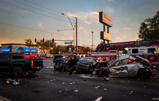 Deadly 12-Vehicle Pileup in Las Vegas Claims 2 Lives and Injures Multiple as Driver Faces Reckless Driving Charges