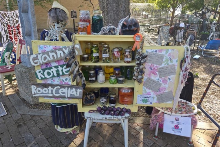 Denton Celebrates Local Artistry with 'Scary Chairy Orchard', Mayor’s Choice Award Goes to "We’re All Mad Here"