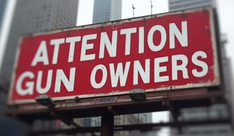Denver Police Warn Residents to Secure Firearms in Vehicles or Face Fines Under New State Law