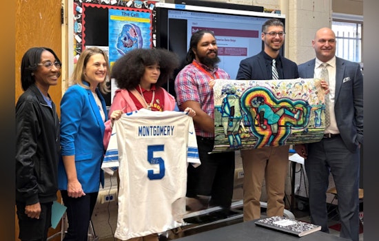 Detroit Eighth Grader Inaya Smith Wins Lions' "Color The Roar" Coloring Contest