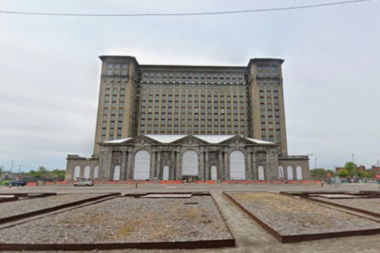 Detroiters Delight in Glimpse of CPKC Holiday Train at Michigan Central Station