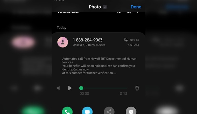DHS Warns SNAP Recipients of Potential Text Message Scam, Urges Vigilance and Reporting