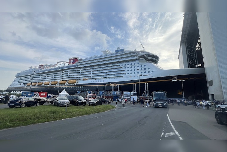 Disney Destiny Sets Sail, Fort Lauderdale's Port Everglades Welcomes New Disney Cruise Ship