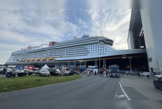 Disney Destiny Sets Sail, Fort Lauderdale's Port Everglades Welcomes New Disney Cruise Ship