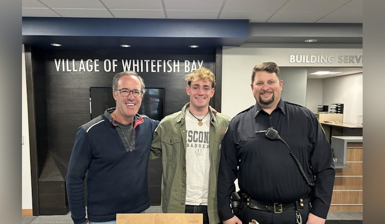 Doc's Smokehouse Delivers Thanksgiving Feast to Whitefish Bay Police and North Shore Fire/Rescue