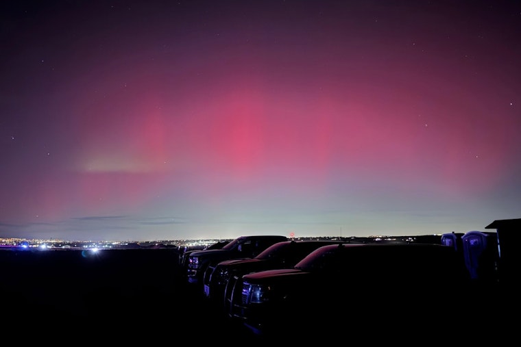 Douglas County Cadet Captures Spectacular Northern Lights During Traffic Stop Training