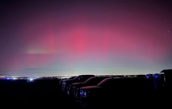 Douglas County Cadet Captures Spectacular Northern Lights During Traffic Stop Training