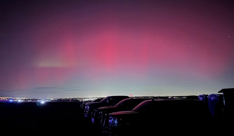 Douglas County Cadet Captures Spectacular Northern Lights During Traffic Stop Training