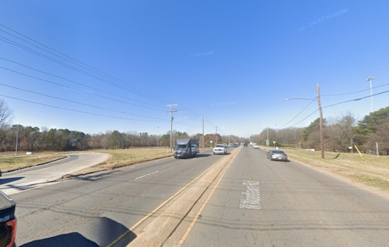 Downed Utility Lines from Crash Close I-77 in Southwest Charlotte, No Severe Injuries Reported