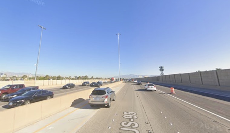 Driver Arrested After High-Speed Chase Ends in Crash on I-11 in East Las Vegas