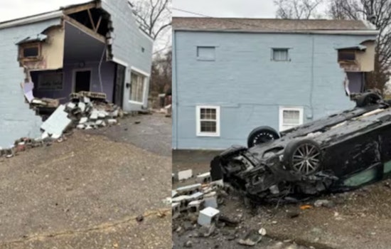 Driver Charged with DWI After Striking Morganton Building with Vehicle