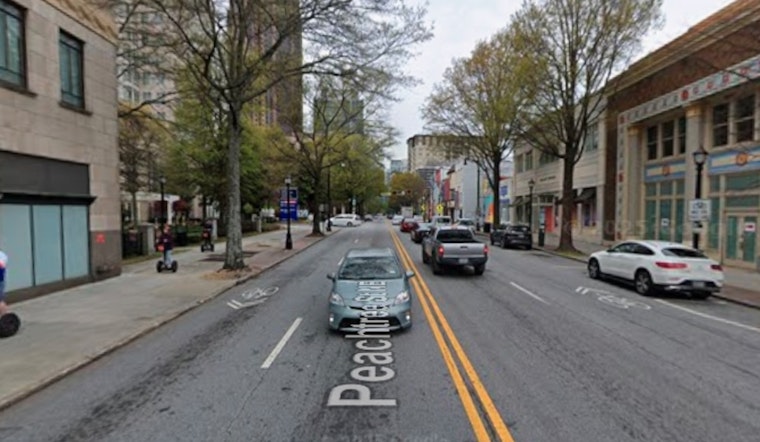 Driver Dies Following Vehicle Collision with Building on Peachtree Street NE in Atlanta