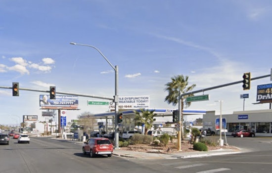 Driver Sustains Life-Threatening Injuries in Solo Vehicle Crash on Paradise Road, Las Vegas Police Investigate Cause