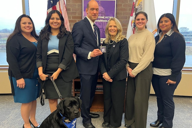 DuPage County State's Attorney Bob Berlin Receives "Champion of Victims' Rights" Award from Marsy's Law for Illinois