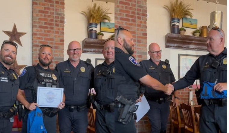 Duncanville Police Department Welcomes Officer Alvidrez to Specialized Traffic Unit After Rigorous Training