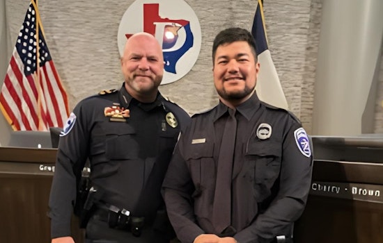Duncanville Welcomes New Officer to Police Force with Ceremony and Community Support