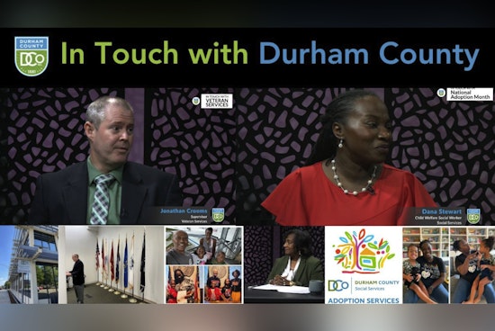 Durham County's "In Touch" Show Spotlights Veteran Support and Foster Care Initiatives in November Episode